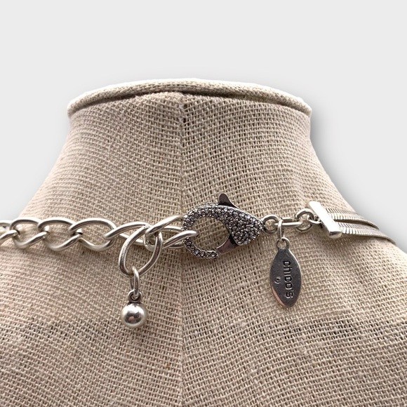 Chico’s Silver Long Multi-Strand
Necklace - Picture 8 of 9